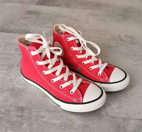 prada chucks schnürschuhe rot kinder gr 30